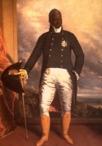 Roi Henri Christophe Haïti Peintre Richard Evans 1784-1871