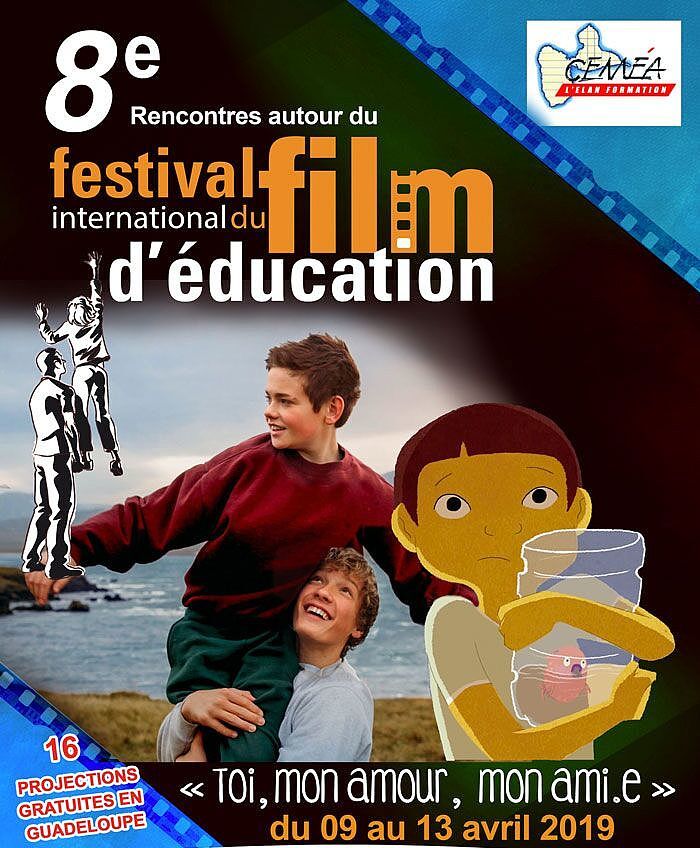 0 - Affiche- Rencontres autour du Festival International du Film d'Éducation C