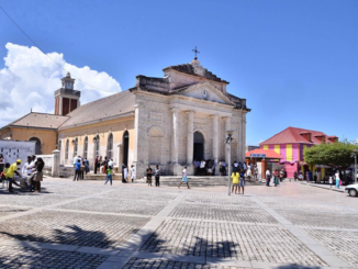 Église catholique Saint Jean-Baptiste au Moule en Guadeloupe