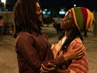 Kingsley Ben-Adir and Lashana Lynch in "Bob Marley: One Love" - 
Photo Credit:  Paramount Pictures