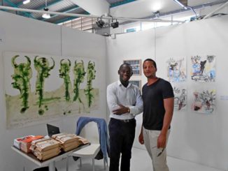 Stand of the Bandjoun Station, Cameroon (Pool Art Fair Guadeloupe 2017)