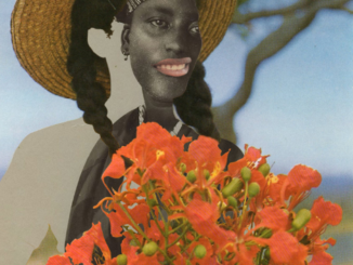 Ayoowiri Girl with poinciana flowers (2020) de Joiri Minaya