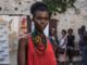 Mannequin de l'agence SAINT se présentant au Kingston Creative Artwalk